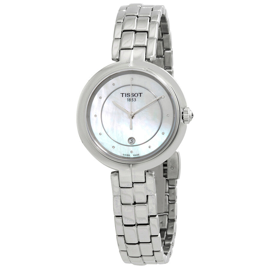 Tissot T-Lady Flamingo Quartz Diamond Watch T094.210.11.116.01 - Dawson Watches