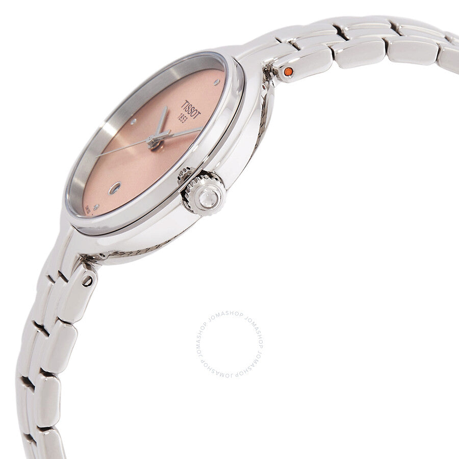 Tissot T-Lady Quartz Diamond Pink Dial Ladies Watch T0942101133600 - Dawson Watches #2