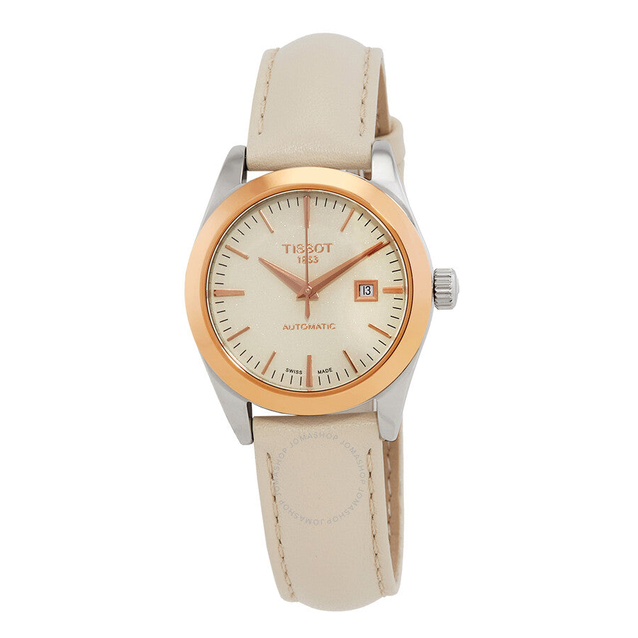 Tissot T-My Lady Automatic Cream Opalin Dial Ladies Watch T930.007.46.261.00 - Dawson Watches