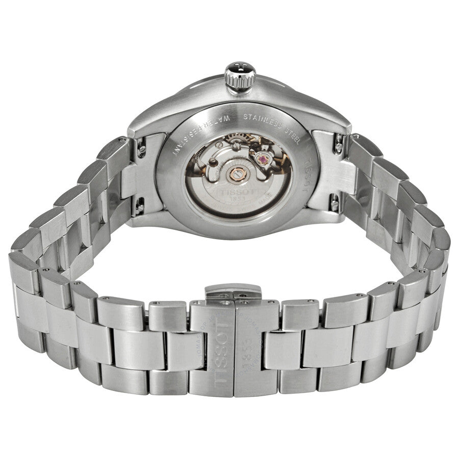 Tissot T-My Lady Automatic Diamond Blue Dial Ladies Watch T132.007.11.046.00 - Dawson Watches #3