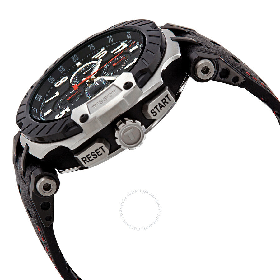 Tissot T-Race Chronograph Automatic Black Dial Men's Watch T115.427.27.057.00 - Dawson Watches #2