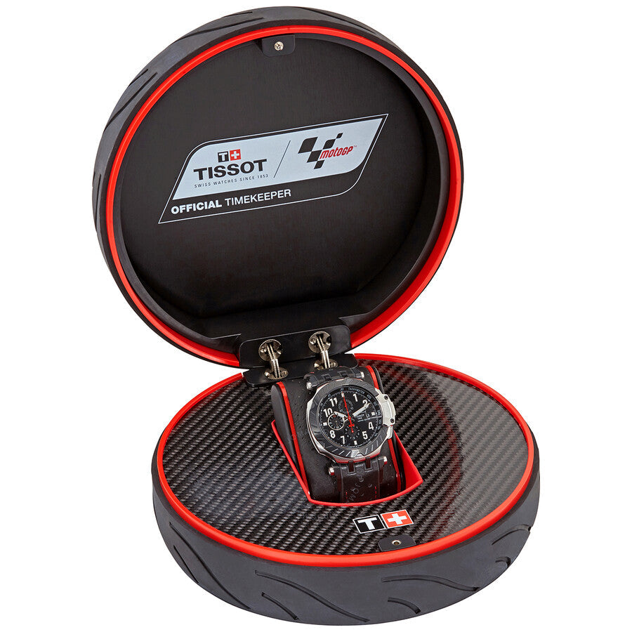 Tissot T-Race Chronograph Automatic Black Dial Men's Watch T115.427.27.057.00 - Dawson Watches #4