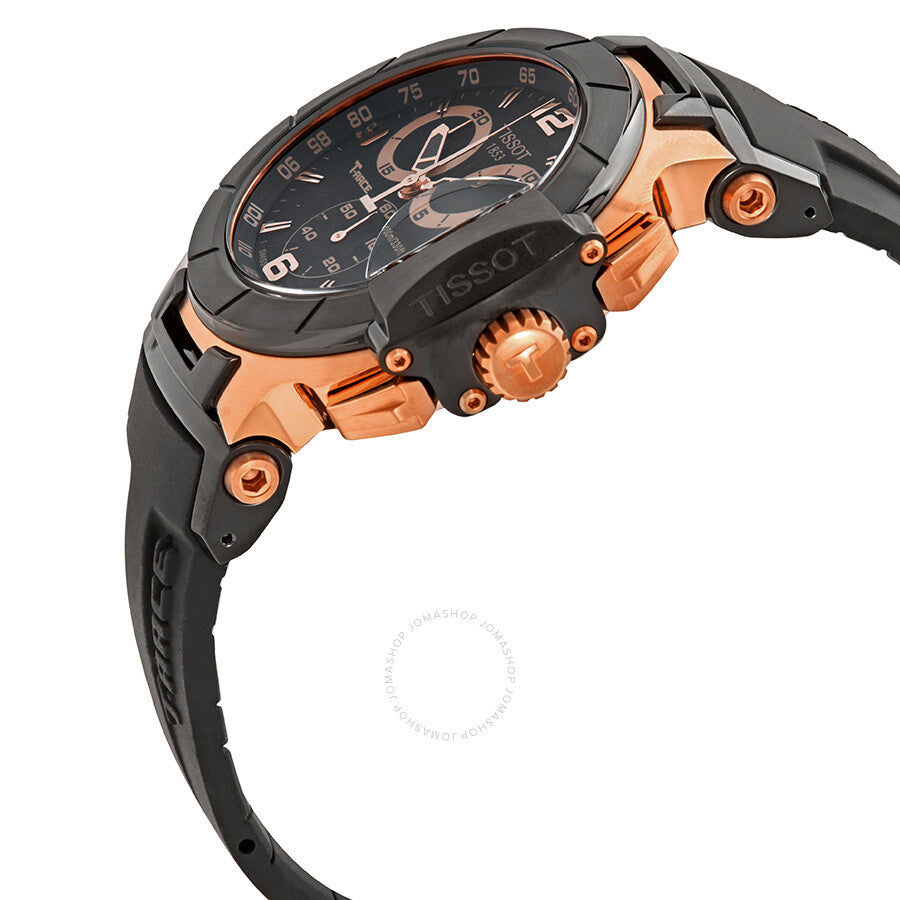 Tissot T-Race Chronograph Black Dial Men's Watch T048.417.27.057.06 - Dawson Watches #2