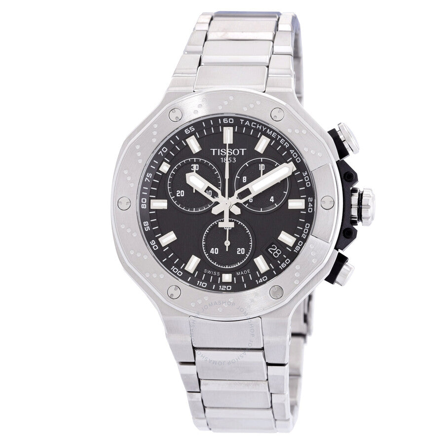 Tissot T-Race Chronograph Quartz Black Dial Men's Watch T141.417.11.051.01 - Dawson Watches