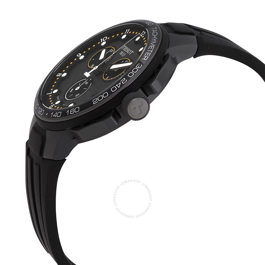 Tissot T-Race Cycling Chronograph Quartz Black Dial Men's Watch T1114173705702 - Dawson Watches #2