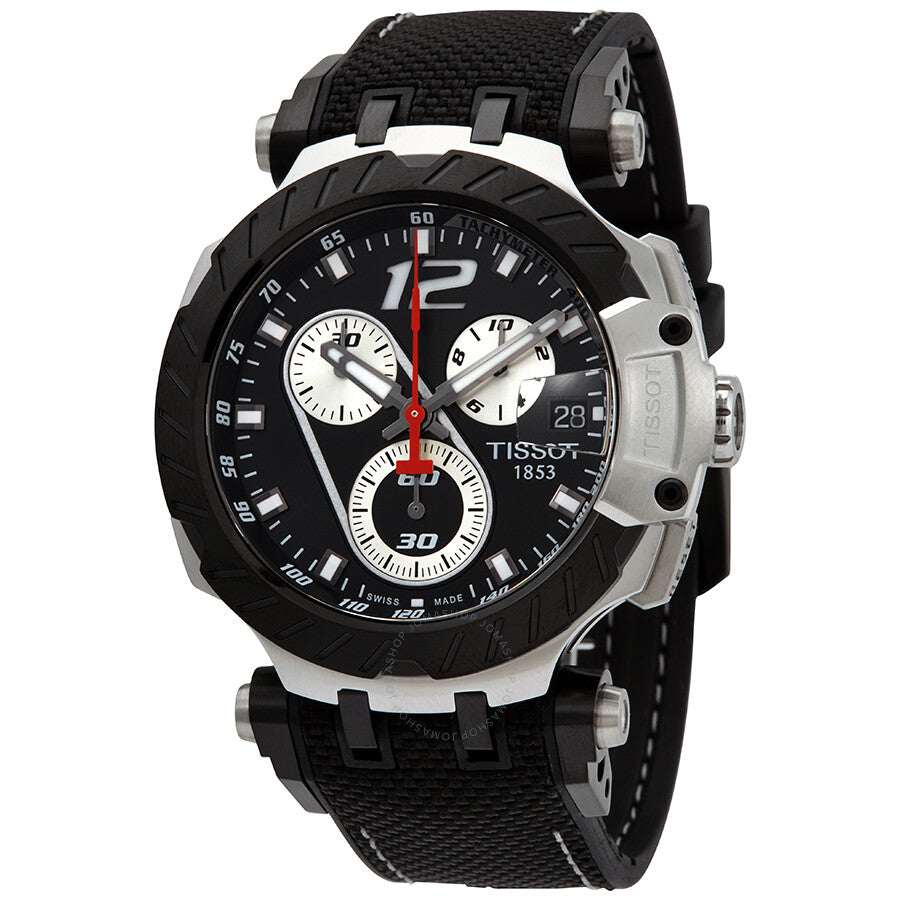 Tissot T-Race Jorge Lorenzo Limited Edition Chronograph Quartz Black Dial Men's Watch T115.417.27.057.00 - Dawson Watches