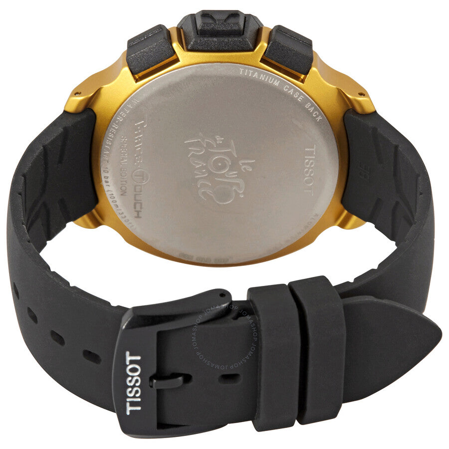 Tissot T-Race Perpetual Alarm World Time Chronograph Quartz Analog-Digital Black Dial Men's Watch T081.420.97.057.07 - Dawson Watches #3