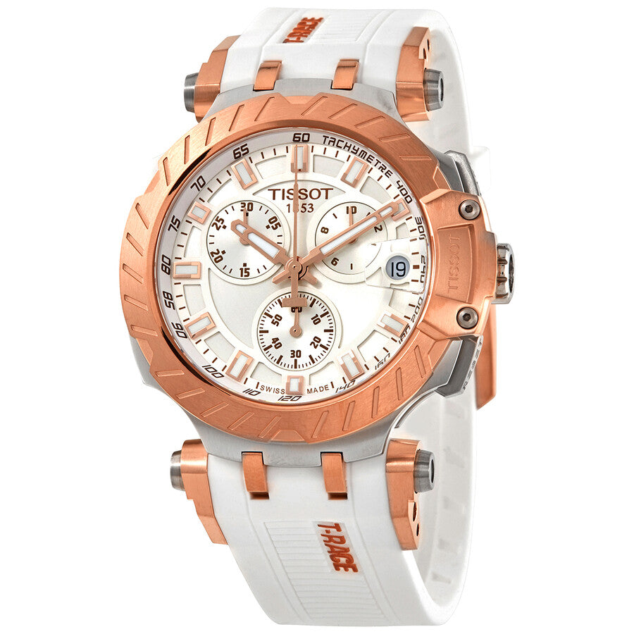 Tissot T-Race Quartz White Dial Men's Watch T115.417.27.011.01 - Dawson Watches