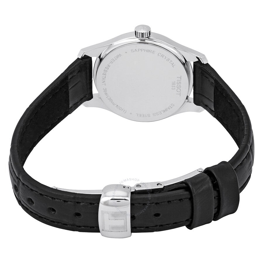 Tissot Tradition 5.5 Black Dial Ladies Watch T0630091605800 - The Watches Men & Co #3