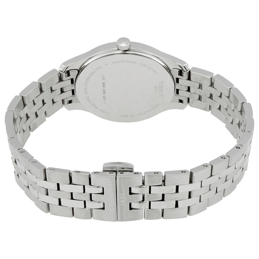 Tissot Tradition 5.5 Quartz Blue Dial Ladies Watch T063.209.11.048.00 - The Watches Men & Co #3