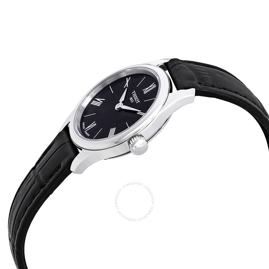 Tissot Tradition 5.5 Black Dial Ladies Watch T0630091605800 - Dawson Watches #2