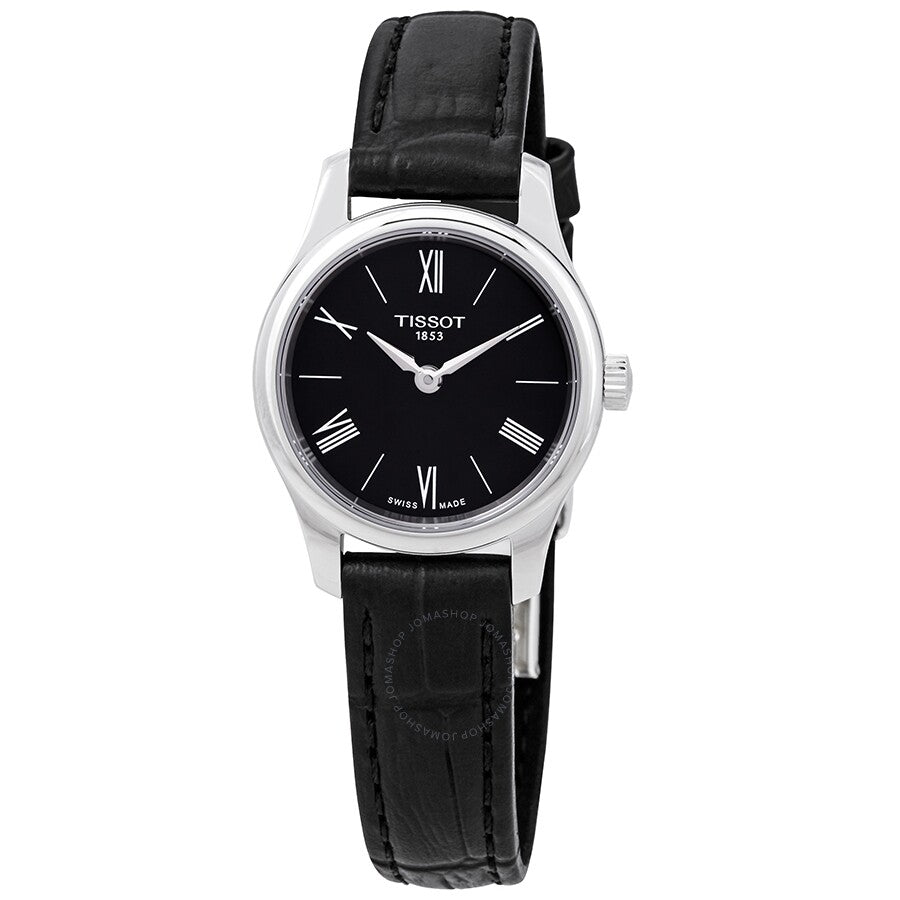 Tissot Tradition 5.5 Black Dial Ladies Watch T0630091605800 - Dawson Watches