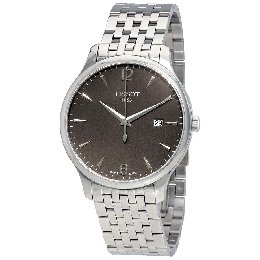 Tissot Tradition Anthracite Dial Men's Watch T0636101106700 - Dawson Watches