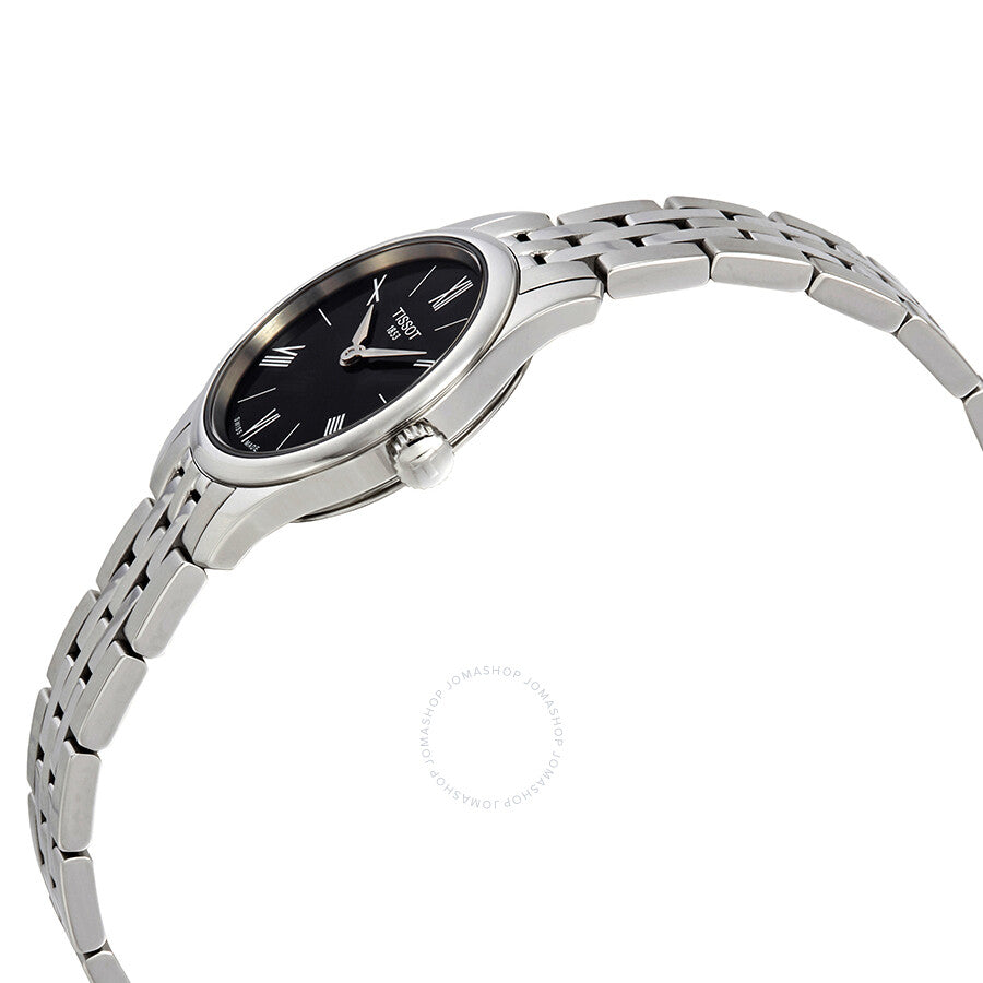 Tissot Tradition Black Dial Stainless Steel Ladies Watch T063.009.11.058.00 - Dawson Watches #2