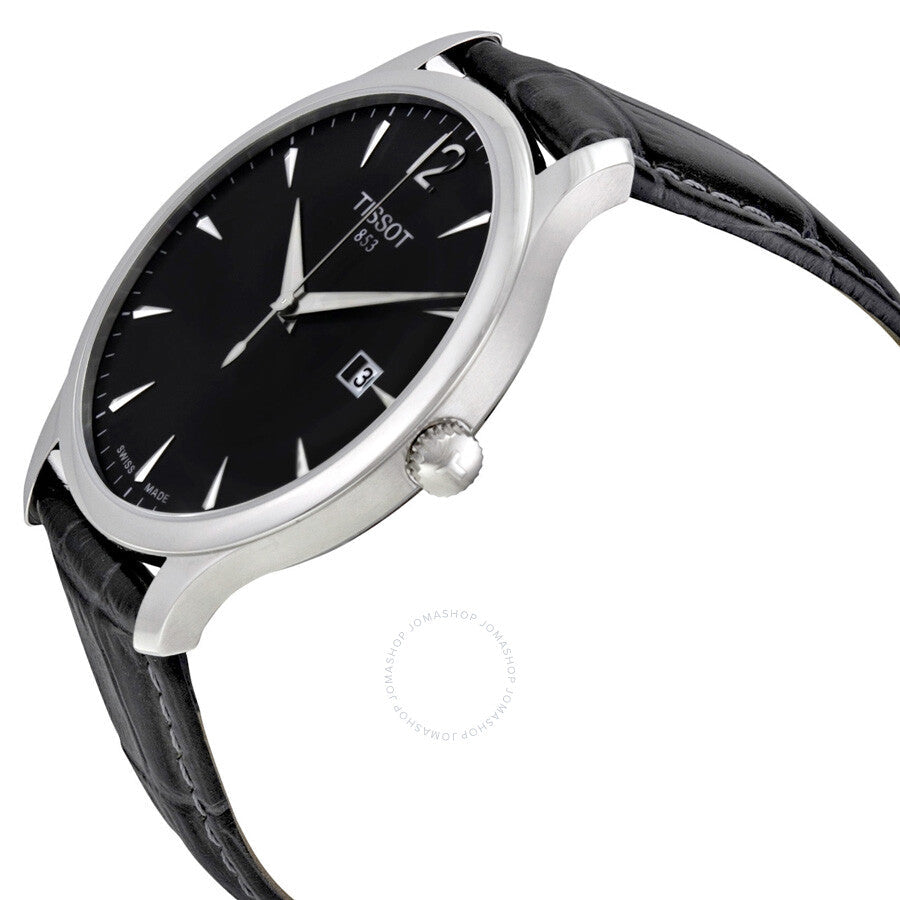Tissot Tradition Grey Dial Dark Ladies Watch T0636101608700 - Dawson Watches #2