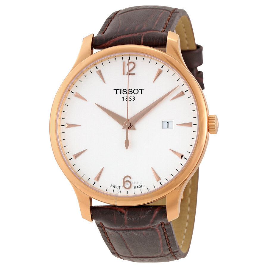 Tissot Tradition Rose Gold PVD Men's Watch T0636103603700 - Dawson Watches