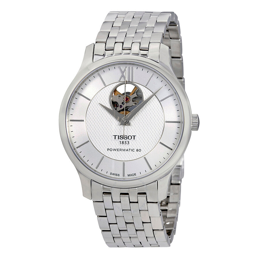 Tissot Tradition Automatic Silver Dial Men's Watch T0639071103800 - Dawson Watches