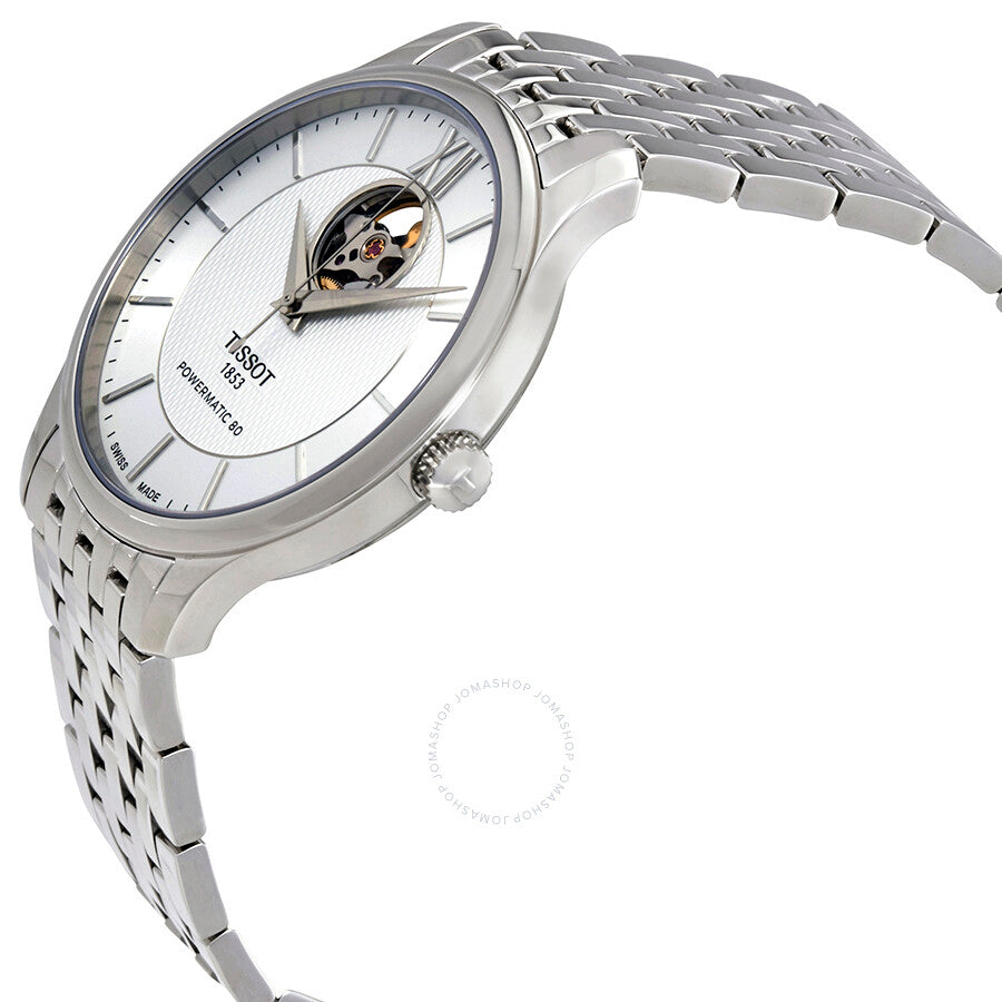 Tissot Tradition Automatic Silver Dial Men's Watch T0639071103800 - Dawson Watches #2