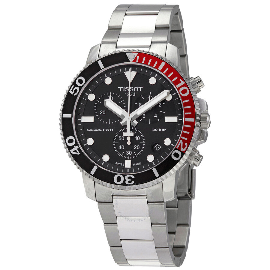 Tissot T-Sport Chronograph Quartz Black Dial Men's Watch T120.417.11.051.01 - Dawson Watches