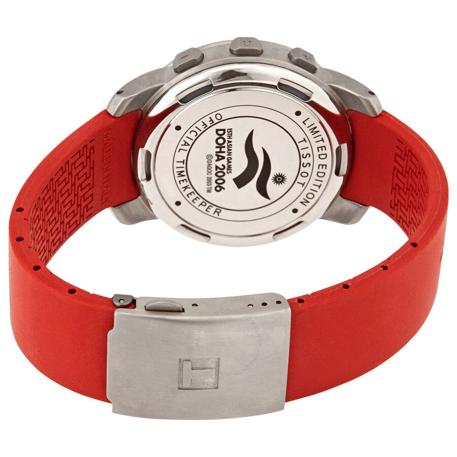Tissot T-Touch Alarm Chronograph Quartz Analog-Digital Silver Dial Men's Watch T33.7.778.71 - Dawson Watches #3