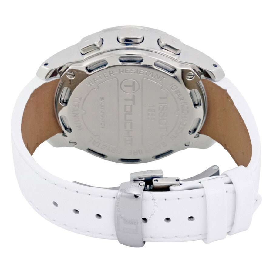 Tissot T-Touch II White Mother of Pearl Ladies Watch T0472204611600 - Dawson Watches #3
