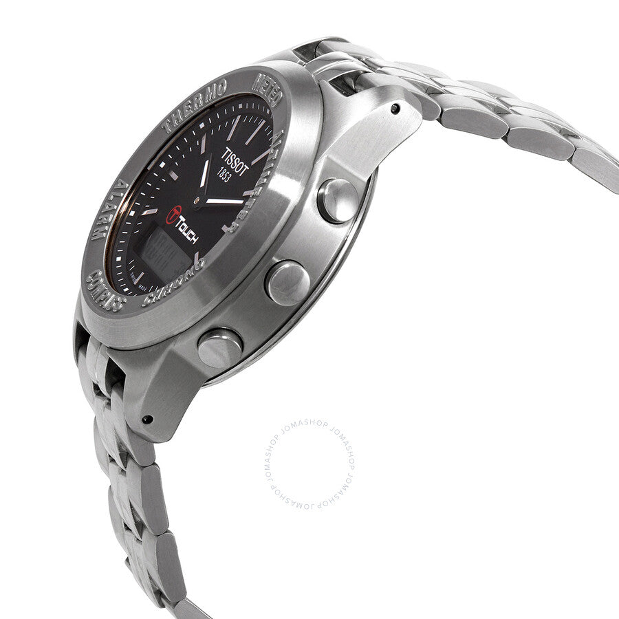 Tissot T-Touch Quartz Analog-Digital Black Dial Men's Watch T33.1.388.51 - Dawson Watches #2