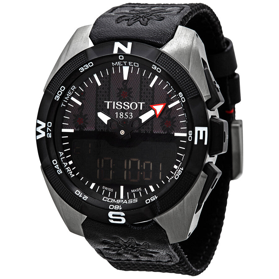 Tissot T-Touch Solar Quartz Analog-Digital Black Dial Men's Watch T0914204605103 - Dawson Watches