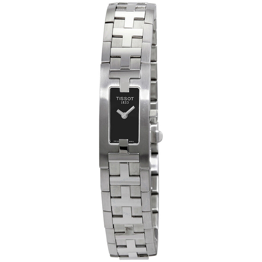 Tissot T-Trend Quartz Black Dial Ladies Watch T50.1.185.50 - Dawson Watches