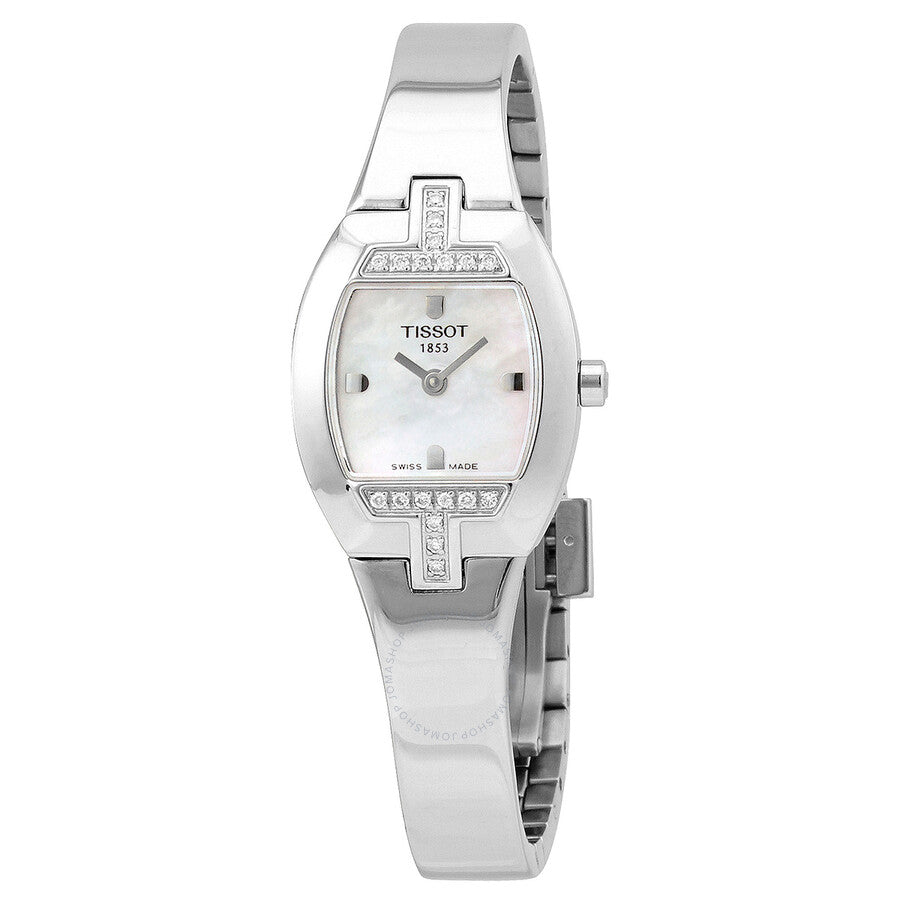 Tissot T-Trend Quartz Mother of Pearl Dial Ladies Watch T62.1.295.81 - Dawson Watches