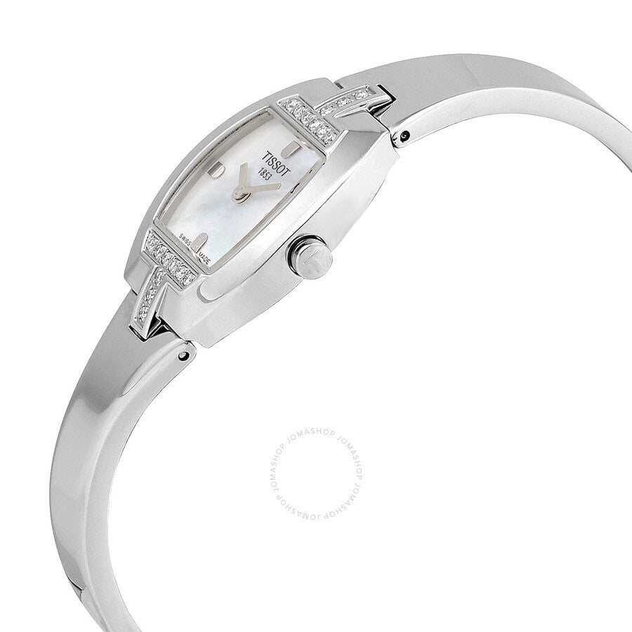 Tissot T-Trend Quartz Mother of Pearl Dial Ladies Watch T62.1.295.81 - Dawson Watches #2