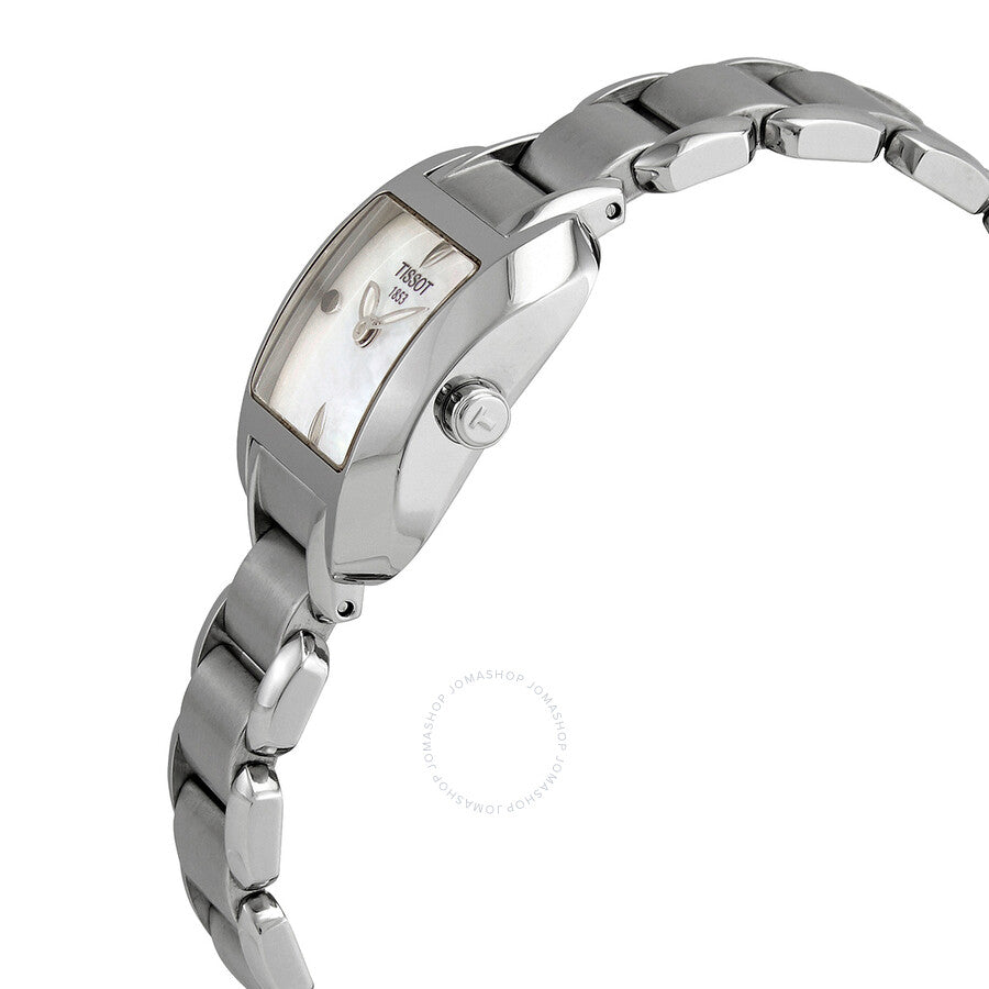 Tissot T-Wave White Dial Stainless Steel Ladies Watch T02.1.285.71 - Dawson Watches #2