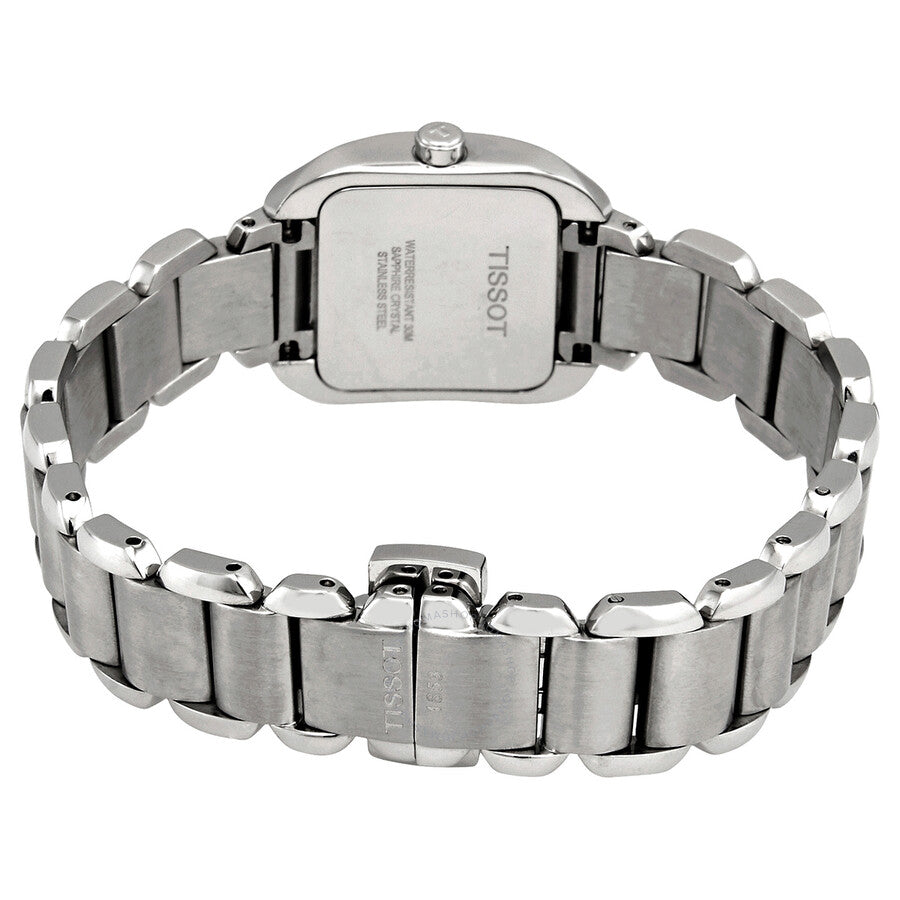 Tissot T-Wave White Dial Stainless Steel Ladies Watch T02.1.285.71 - Dawson Watches #3