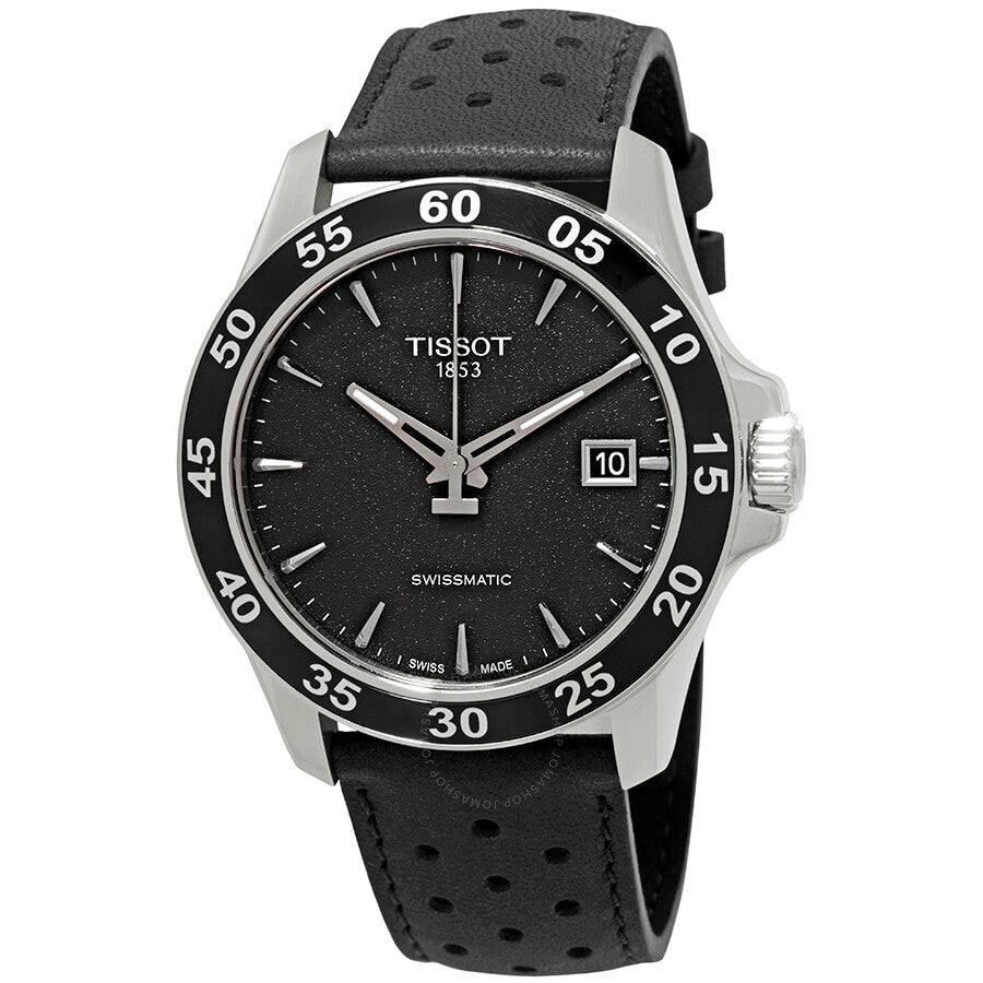 Tissot V8 Automatic Black Dial Men's Watch T1064071605100 - Dawson Watches
