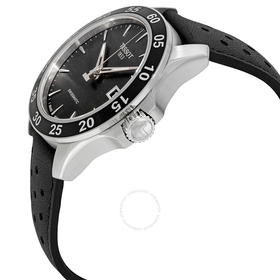 Tissot V8 Automatic Black Dial Men's Watch T1064071605100 - Dawson Watches #2