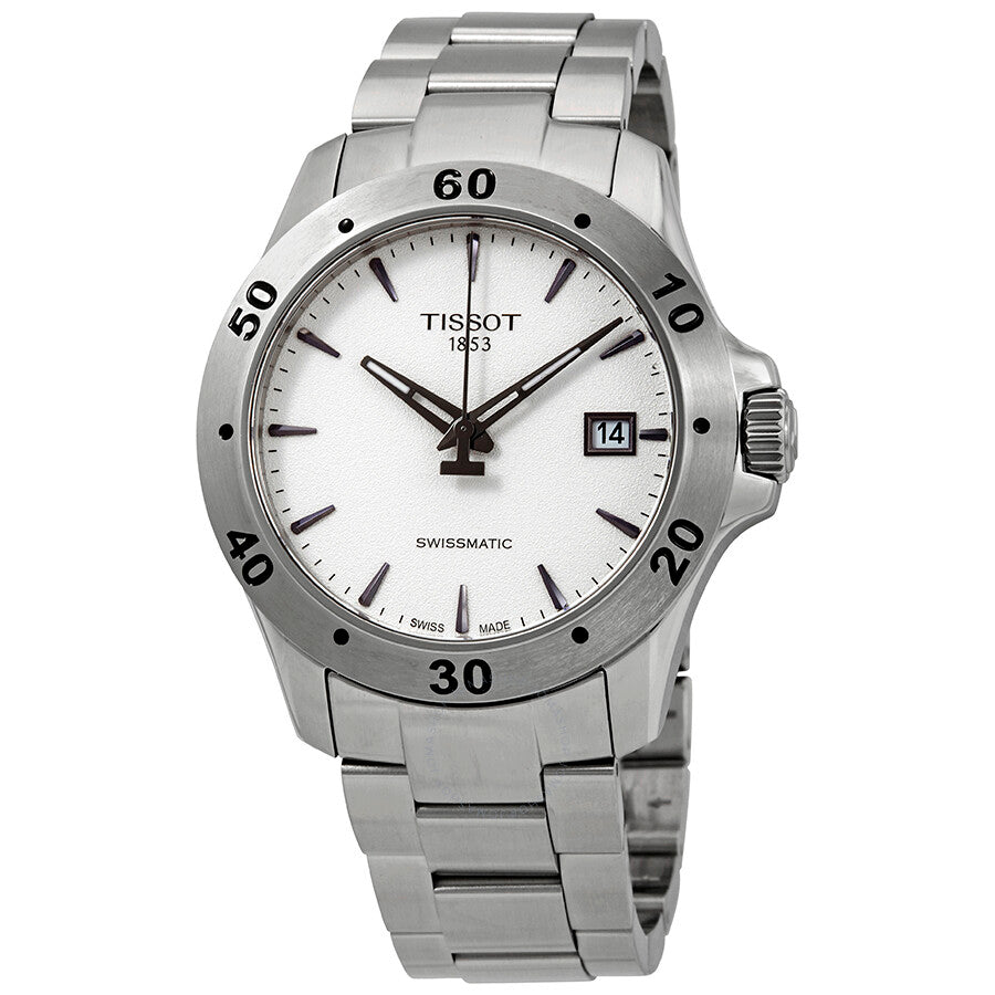 Tissot V8 Automatic White Dial Men's Watch T1064071103101 - Dawson Watches