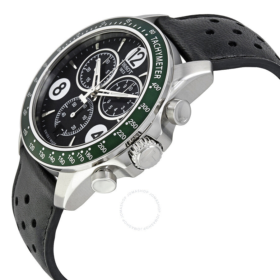 Tissot V8 Chronograph Black Dial Men's Watch T106.417.16.057.00 - Dawson Watches #2