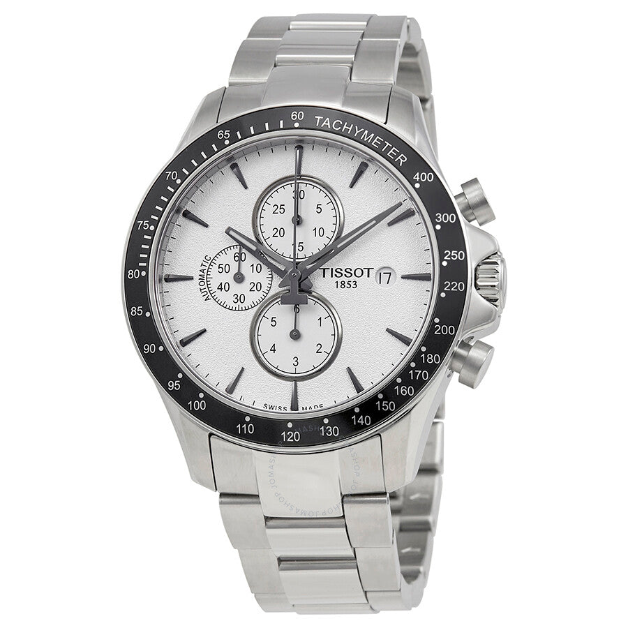Tissot V8 Chronograph Silver Dial Men's Watch T106.427.11.031.00 - Dawson Watches