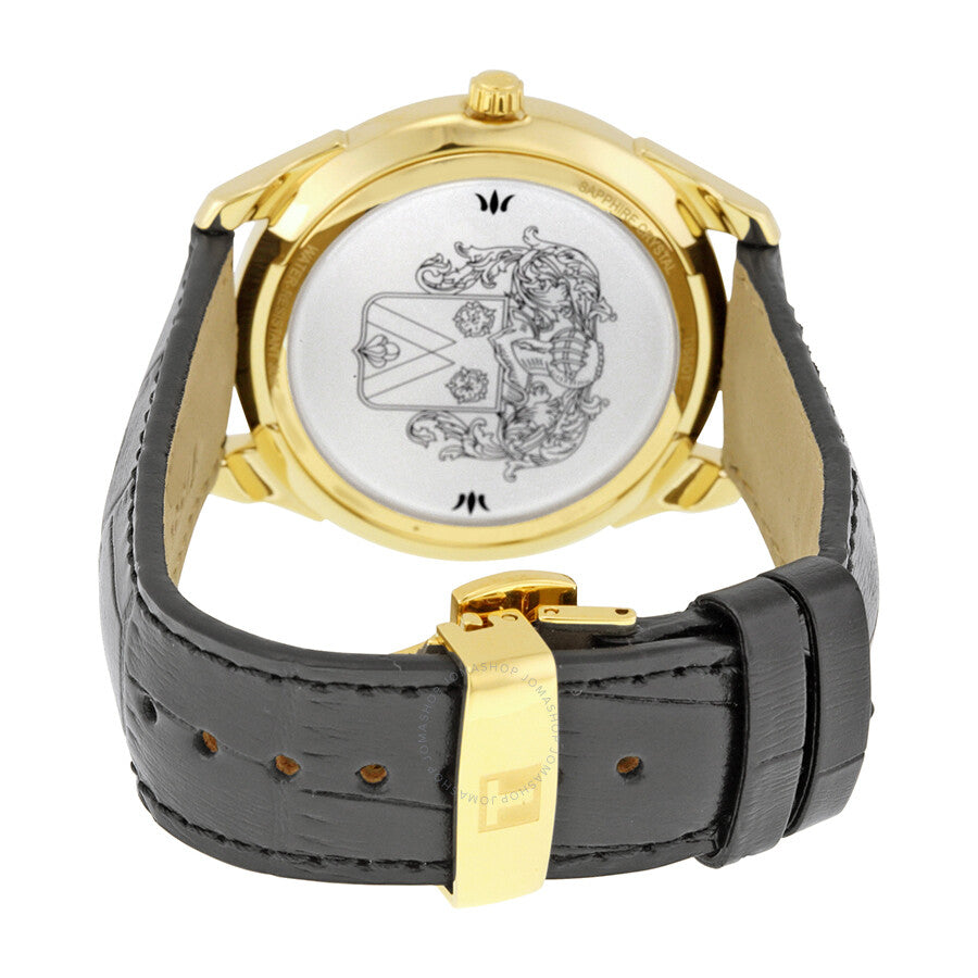 Tissot Vintage White Dial Black Leather Men's Watch T920.410.16.011.00 - Dawson Watches #3