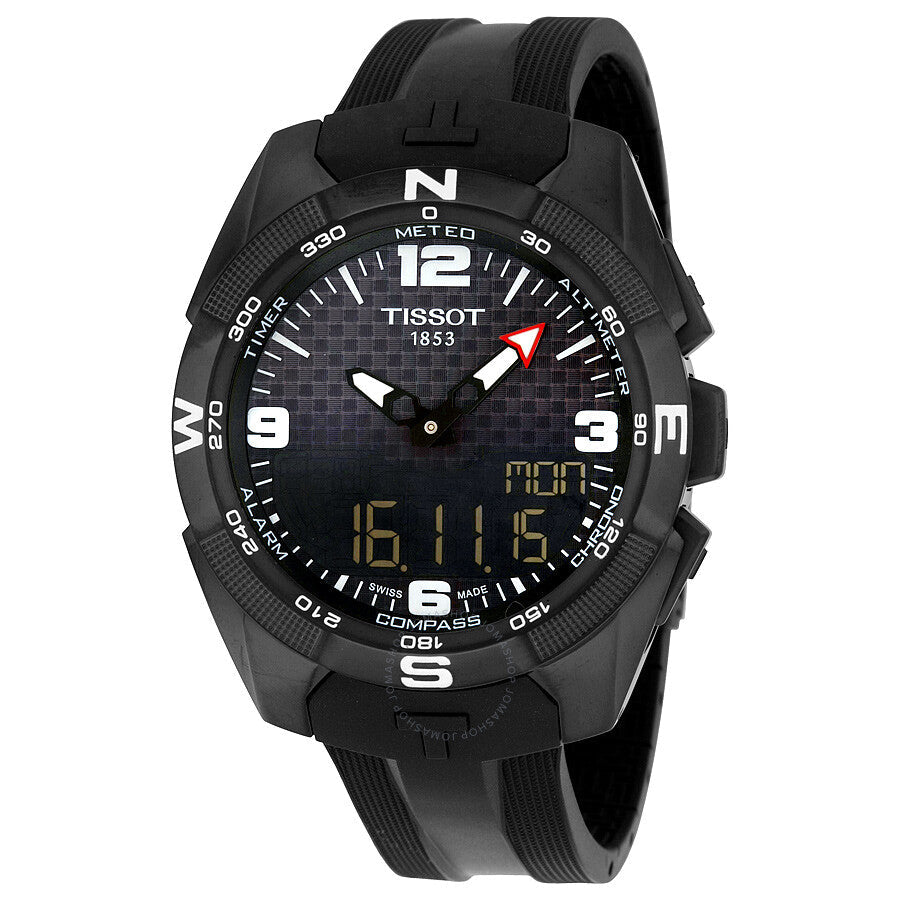 Tissot T-Touch Expert Solar Black Dial Men's Watch T0914204705701 - Dawson Watches