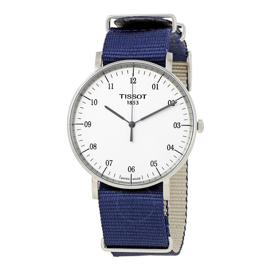 Tissot T-Classic Everytime White Dial Men's Watch T109.610.17.037.00 - Dawson Watches