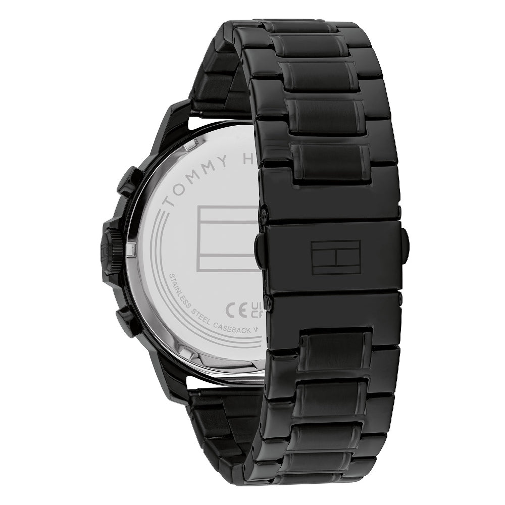 Tommy Hilfiger Luca Black Steel Men's Watch 1710494 - Dawson Watches #3