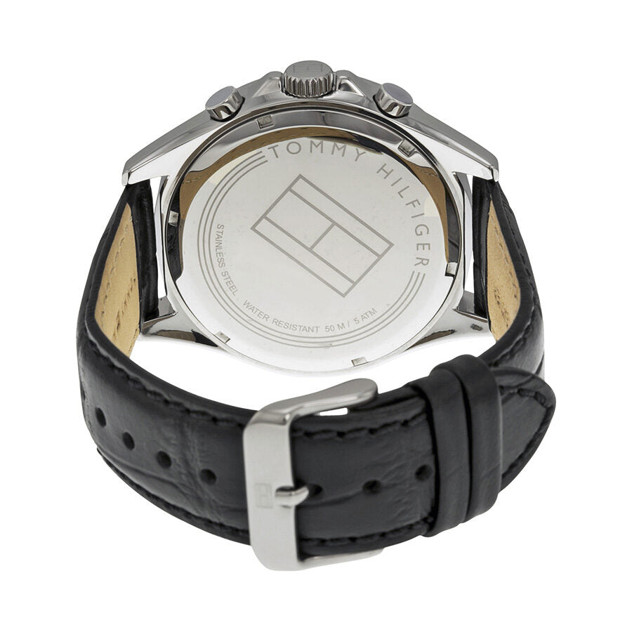 Tommy Hilfiger Black Dial Black Leather Men's Watch 1791117 - BigDaddy Watches #3