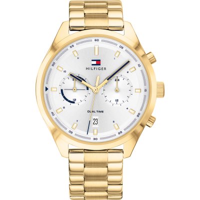 Tommy Hilfiger Gold Men's Watch - 1791726