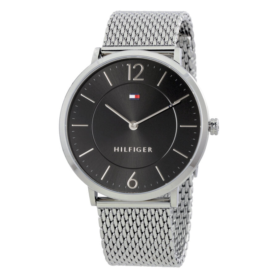 Tommy Hilfiger Ultra Slim Black Dial Men's Watch 1710355 - BigDaddy Watches