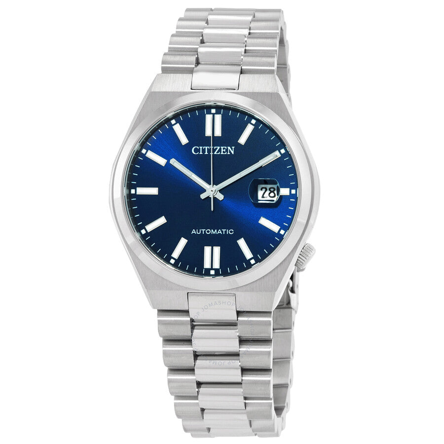 Tsuyosa Automatic Blue Dial Men's Watch NJ0150-81L - Dawson Watches