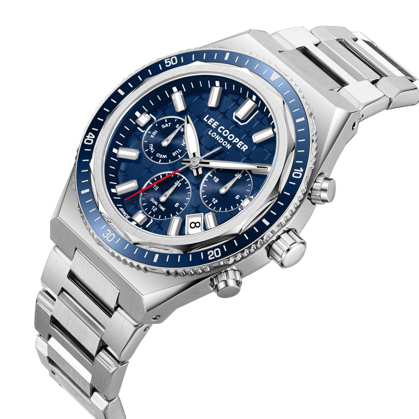 Lee Cooper Silver Men's Watch LC08317.390