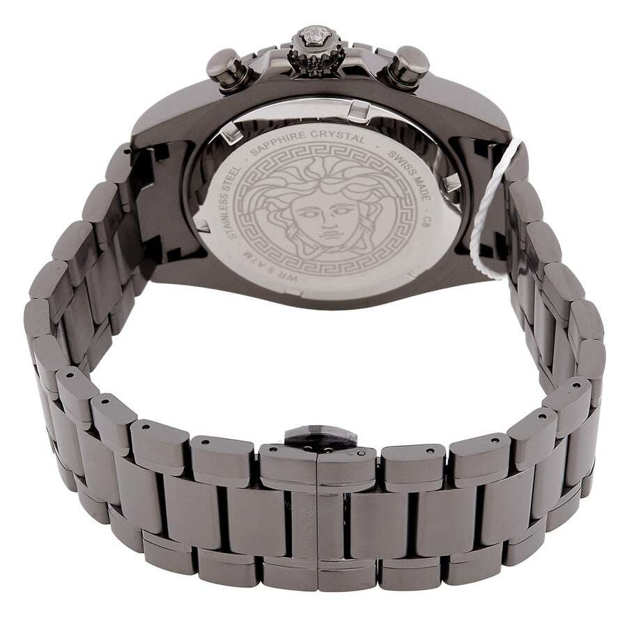 Versace Chrono Chronograph Quartz Green Dial Men's Watch VE9K01224 - Dawson Watches #3