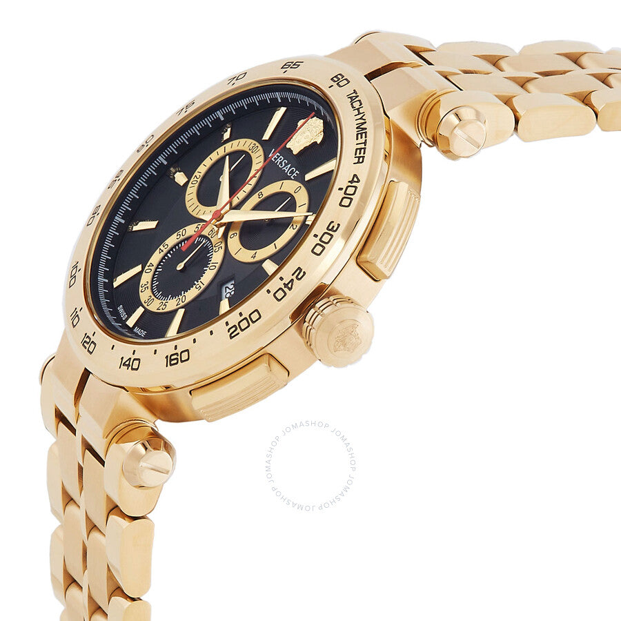 Versace Chronograph Quartz Black Dial Men's Watch VE6CA0623 - Dawson Watches #2