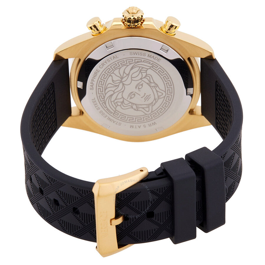 Versace Chronograph Quartz Black Dial Men's Watch VE9K00824 - Dawson Watches #3