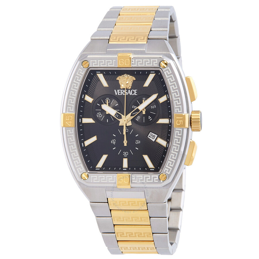 Versace Chronograph Quartz Black Dial Men's Watch VESP00524 - Dawson Watches
